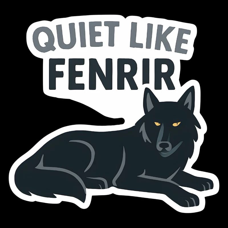 Silencieux comme le design Fenrir Wolf