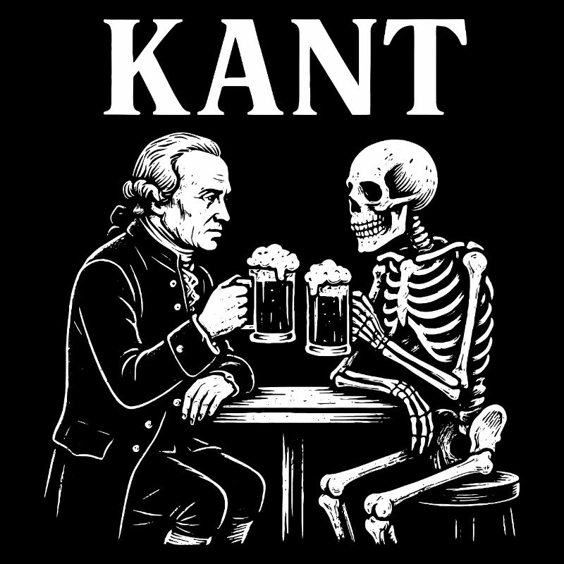 Kant Pub Toast with Skeleton