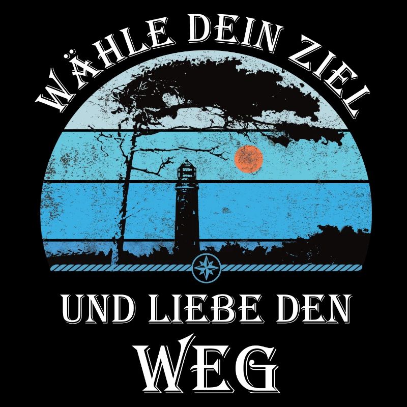 DarssCoast - Ostsee Leuchtturm Wandern Geschenk