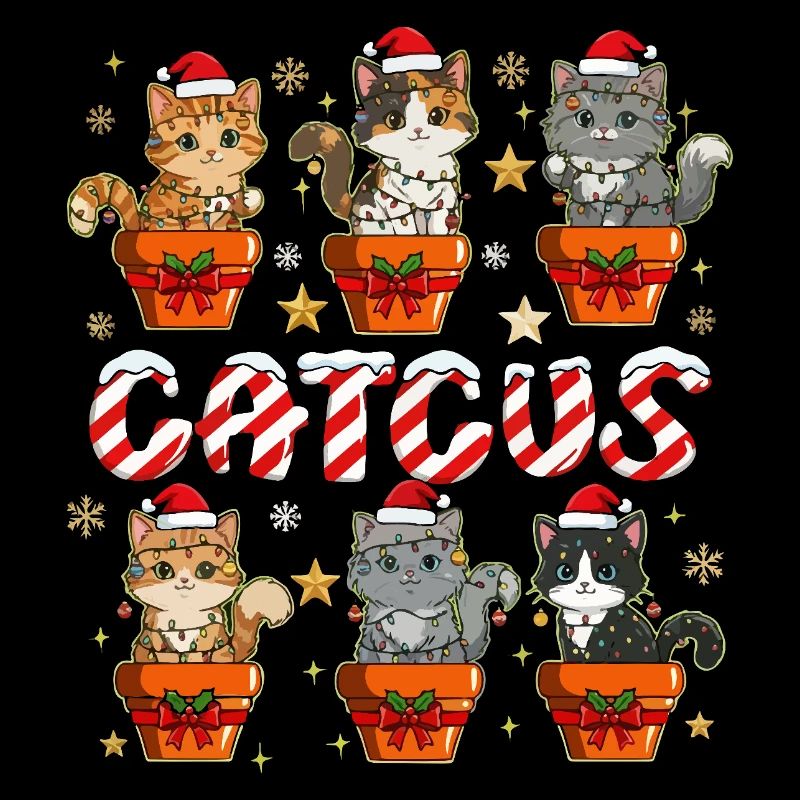 Katzen im GeschenkTopf Weihnachtszauber
