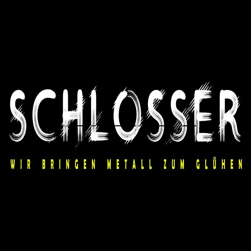 Schlosser Handwerker Design
