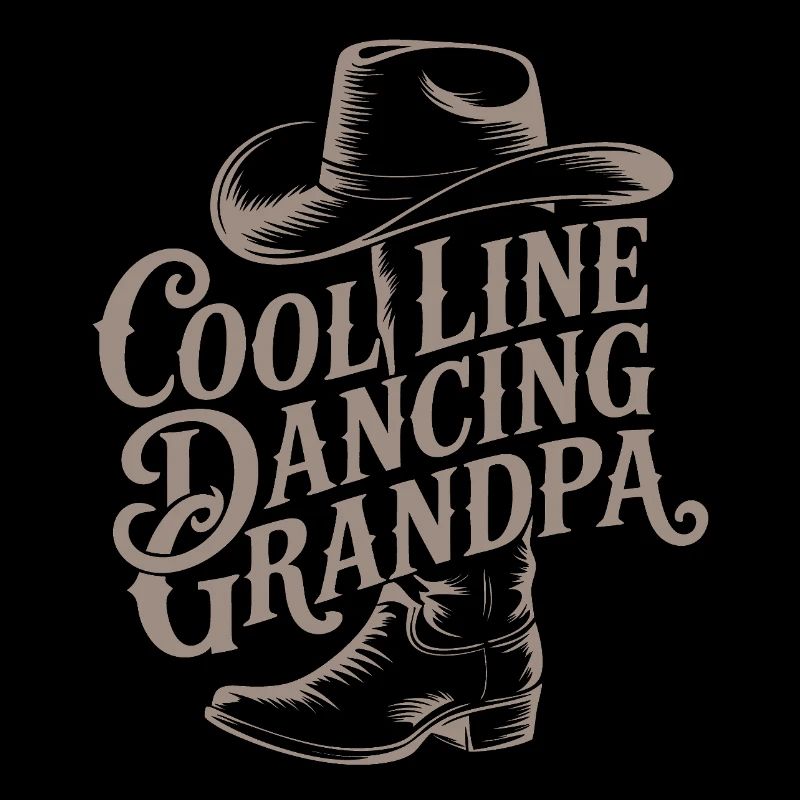 Cooler Line Dance Großvater