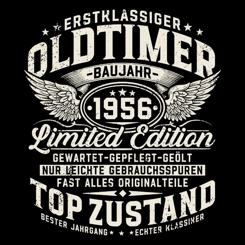 1956 Oldtimer 70 Geburtstag Geschenk Retro