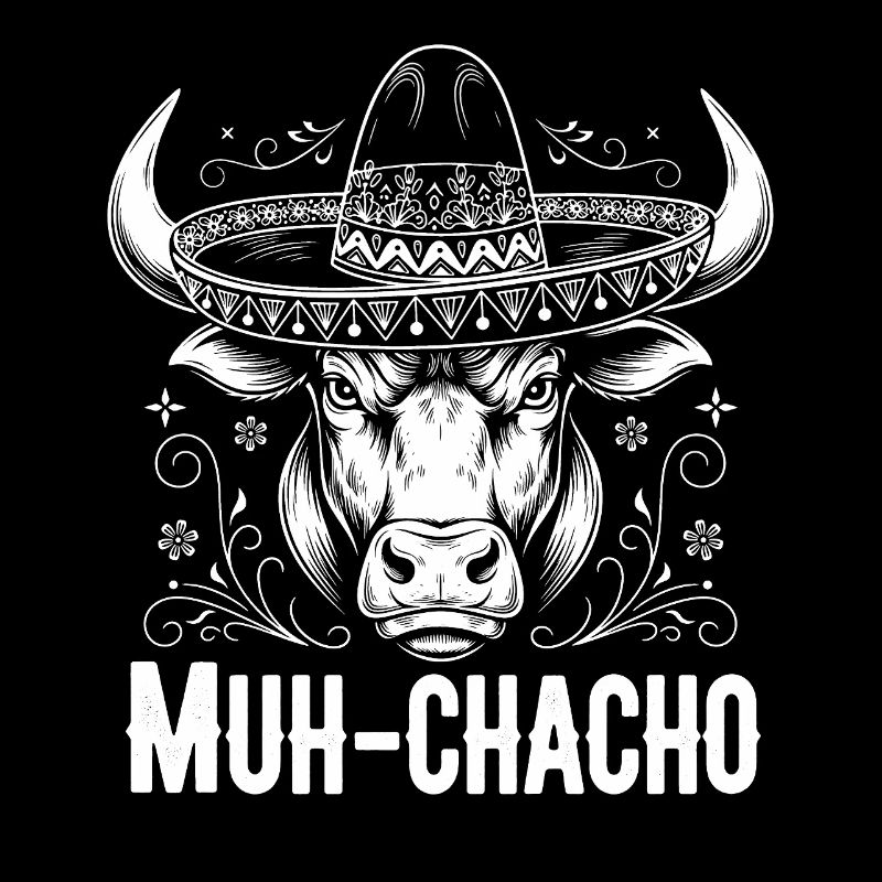 MUH-CHACHO Taureau avec Sombrero