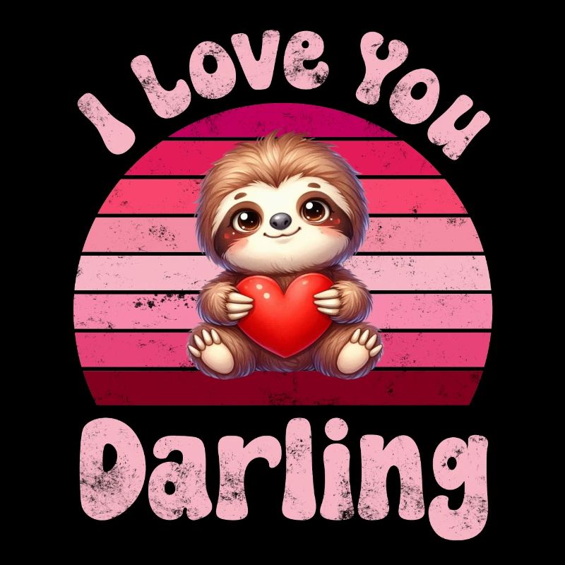 Sloth I Love You For Couples