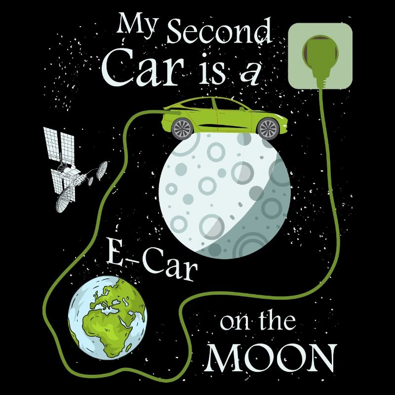 E-car on the moon