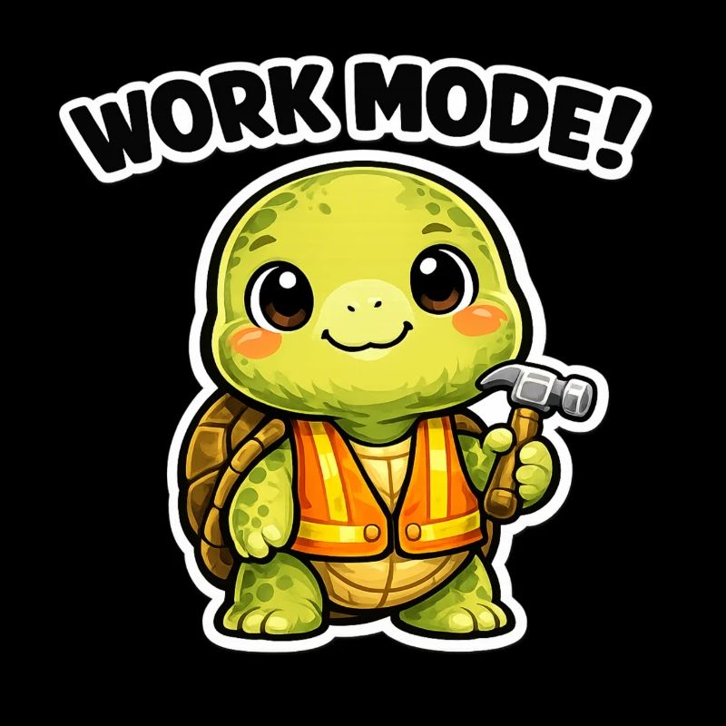 Arbeitsmodus Schildkröte Bauheld