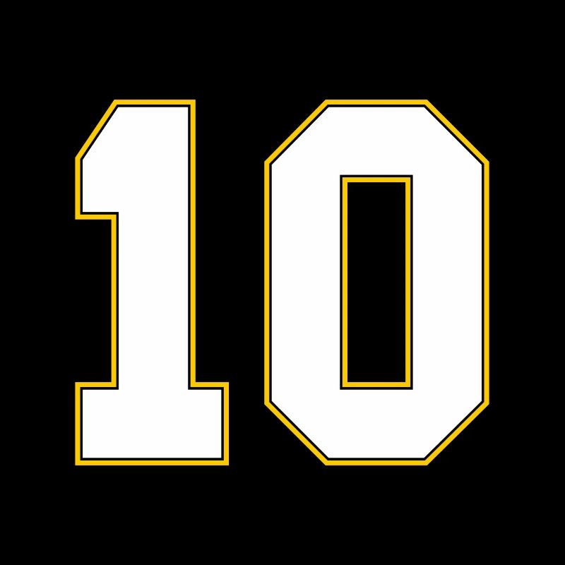 10 number jersey