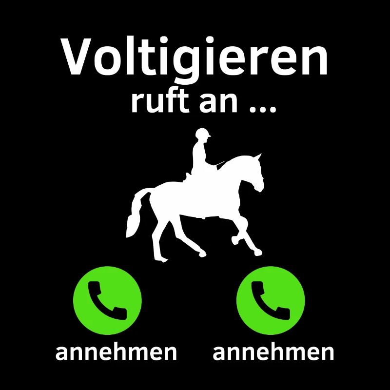 Voltigieren ruft an - annehmen oder annehmen?