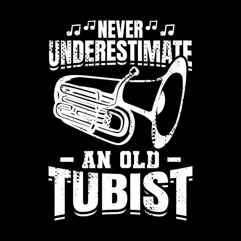 Never underestimate an old tuba player