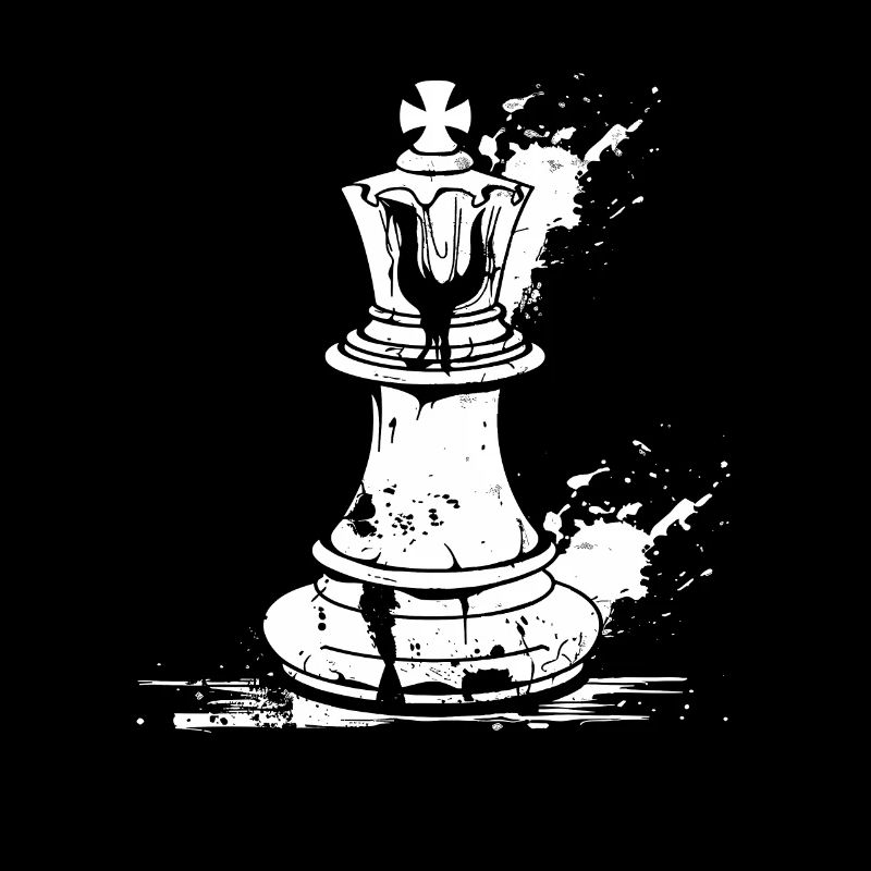Chess piece sketch