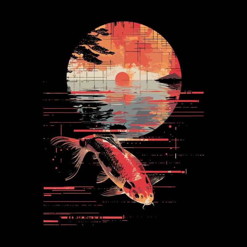 Pêche Synthwave