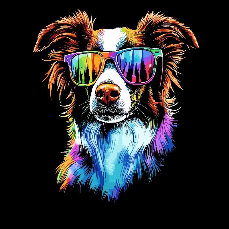 border collie chien amant chiot mignon collies