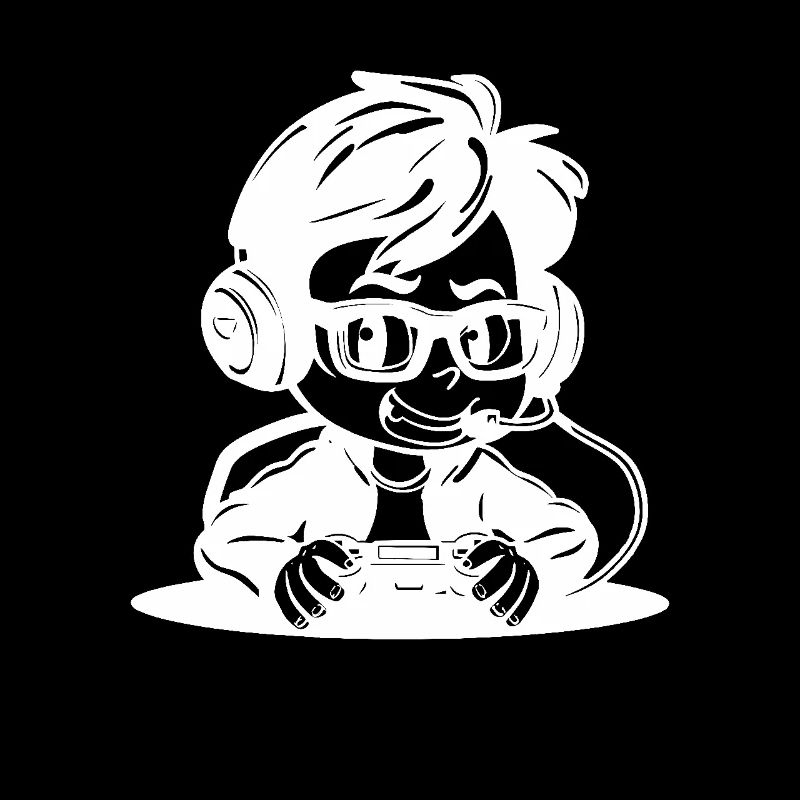 Video Game Lover Sketch
