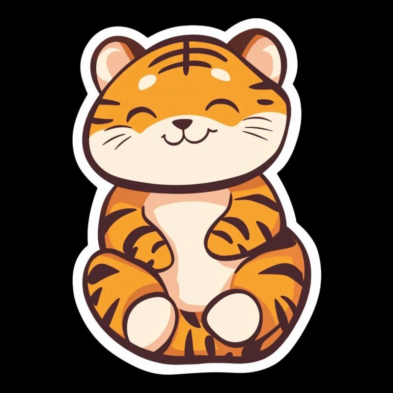 Cute Tiger – Fun Gift Idea for Kids