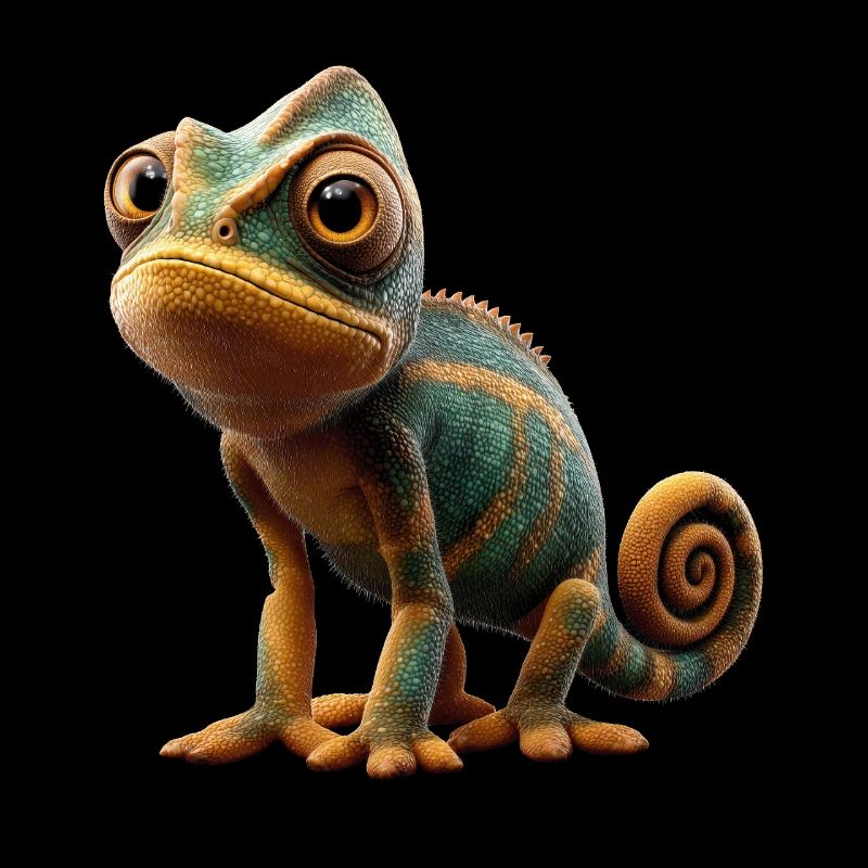 Chameleon Lizard Reptile Chameleon Iguana Lizard