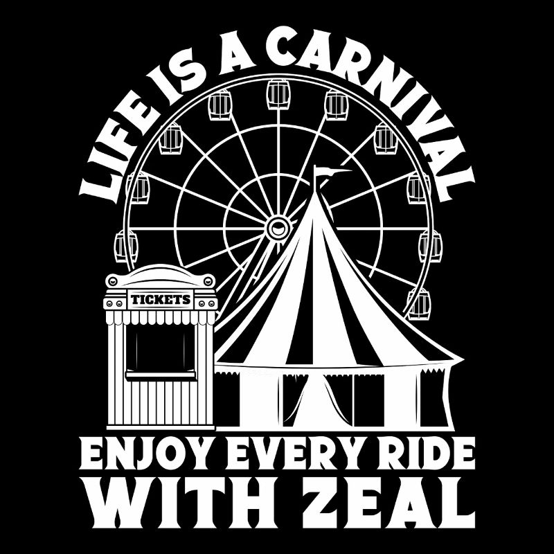 Graphique de cirque Profitez de chaque manège avec zèle Cadeaux