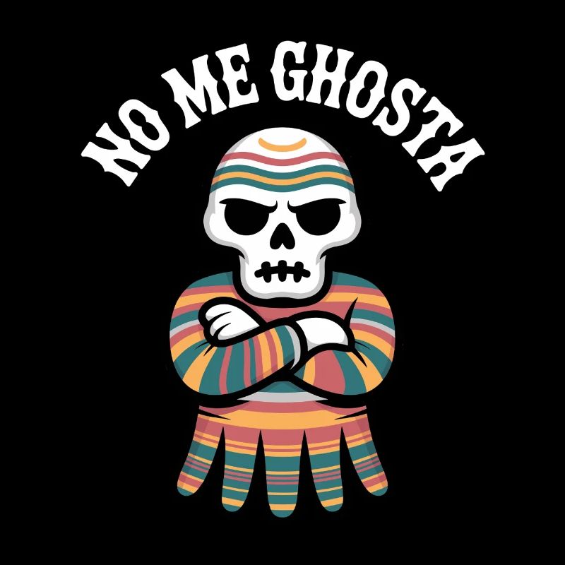 No Me Gusta Calavera Poncho