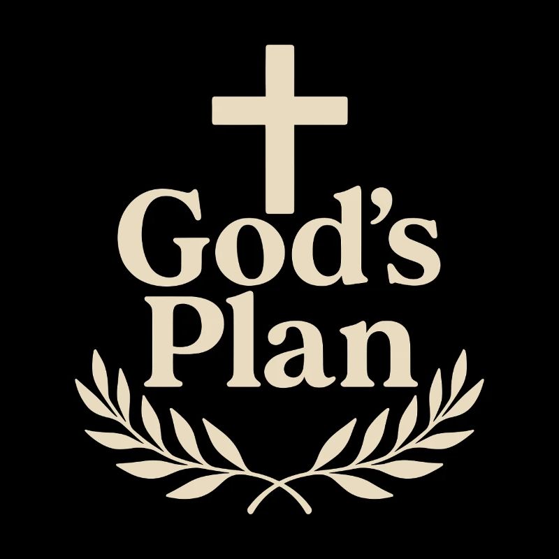 Gottes Plan Kreuz Logo