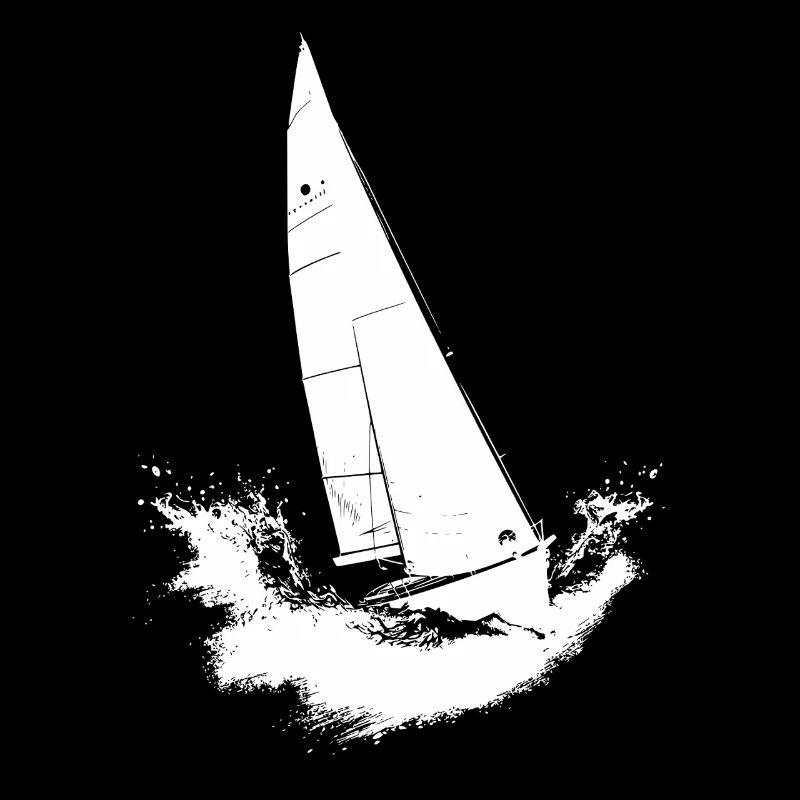 Sailing Boat Artwork Sailor