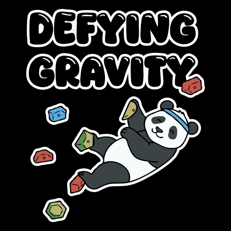 Grimpe de panda chill | Bloc de Résistance à la Gravité