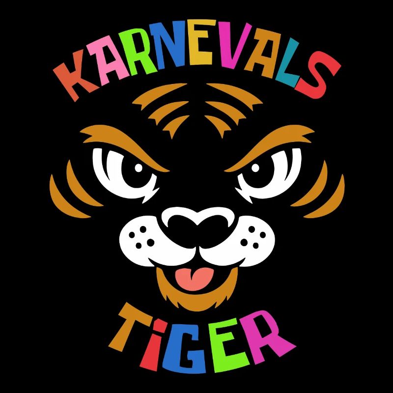 Tigre du Carnaval | costume coloré de carnaval