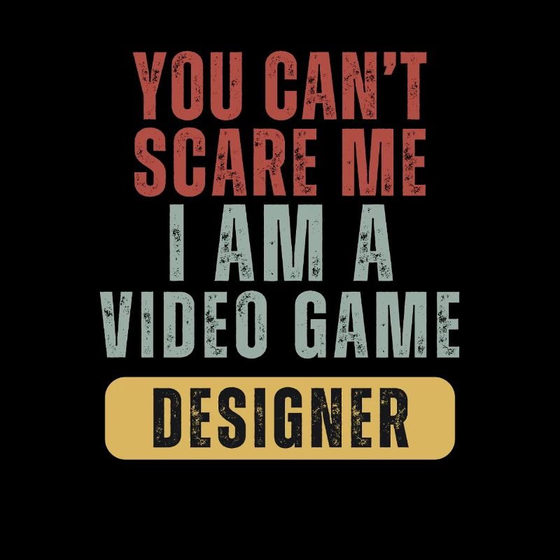Du kannst mir keine Angst machen. Ich bin Videospieldesigner.