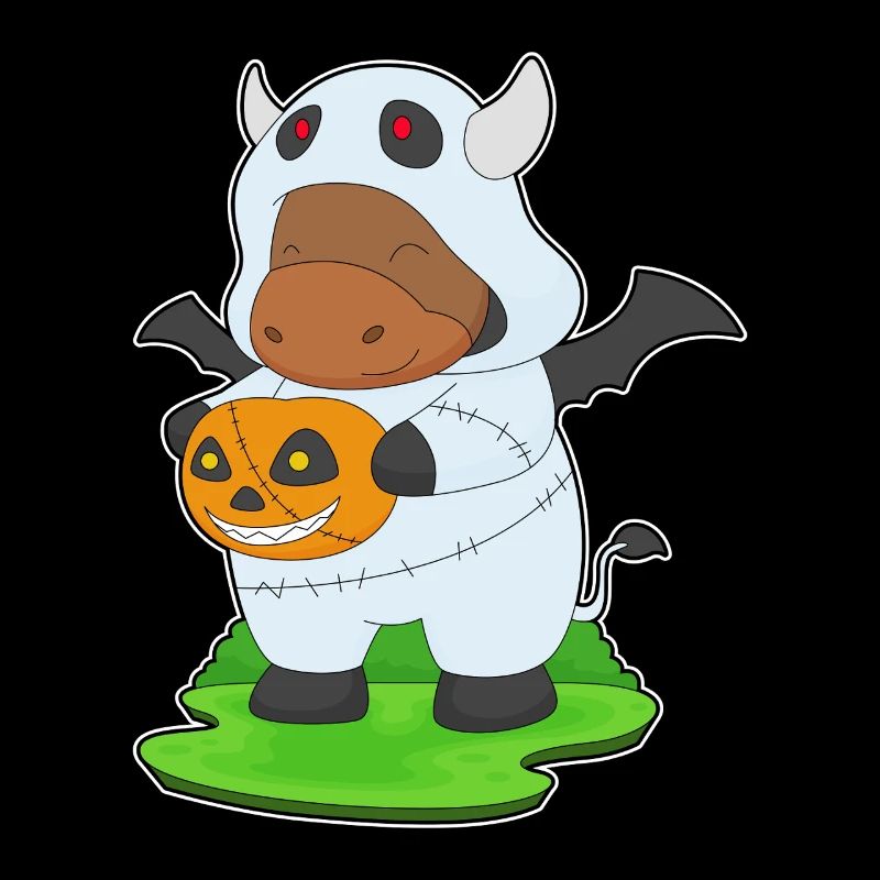 Stier Halloween Geist