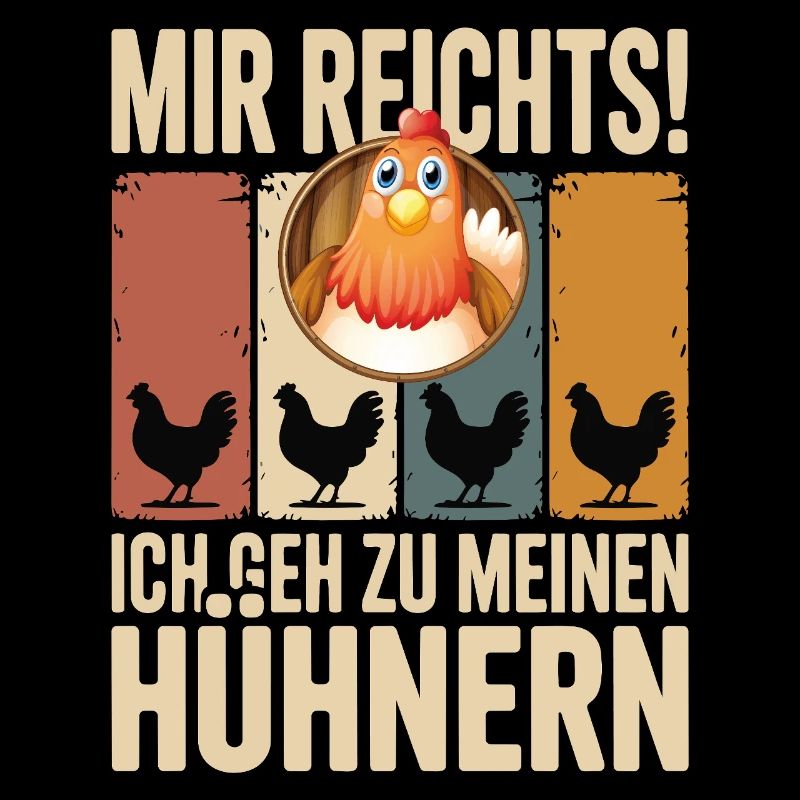 I've had enough - I'm going to my chickens