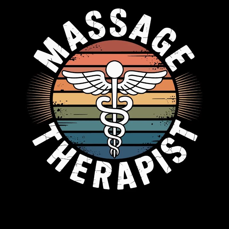 Vintage Regenbogen Massage