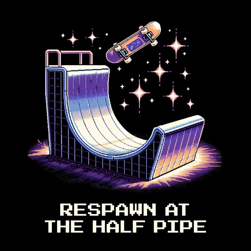 Respawn an der Halfpipe | Skateboard
