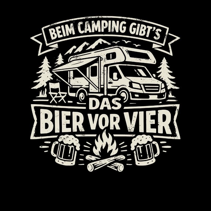 Camping | Bier vor Vier