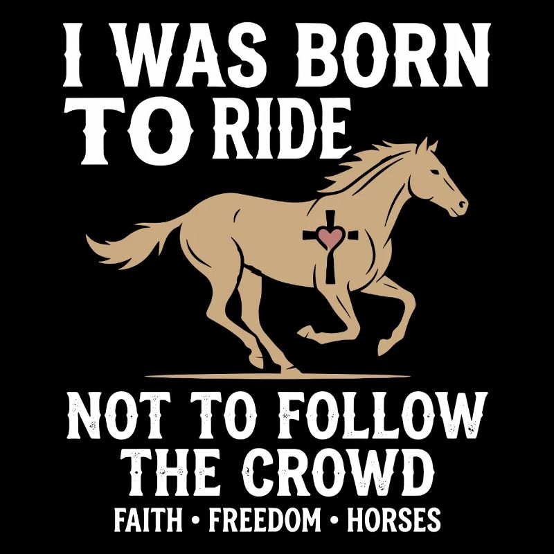 Né pour monter à cheval Freedom Design