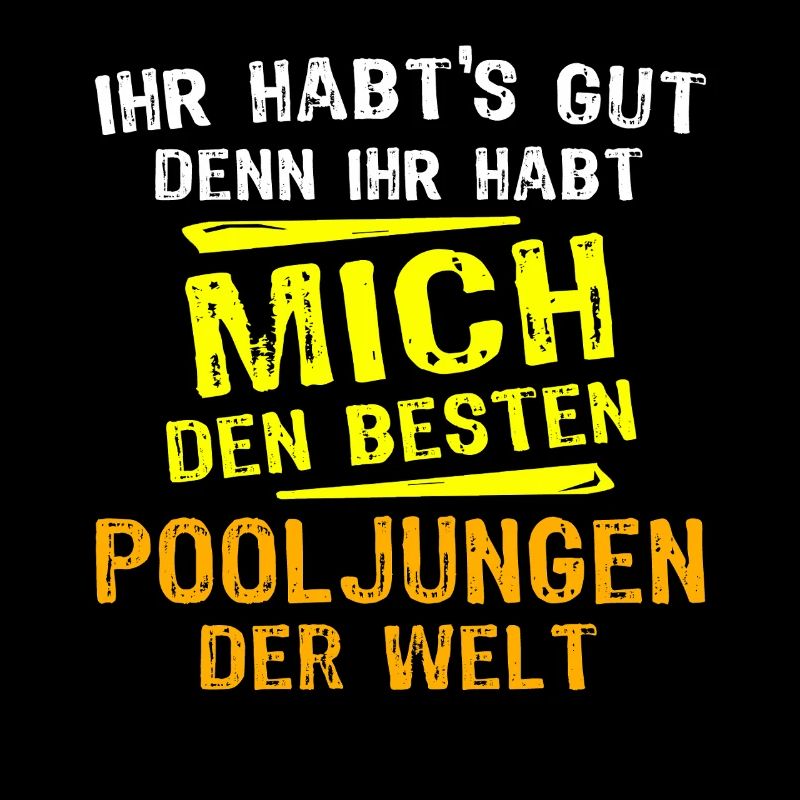 Pooljunge Geschenk