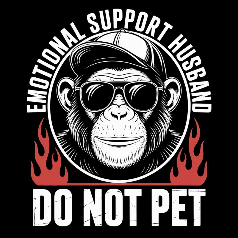Emotional Support Husband Monkey