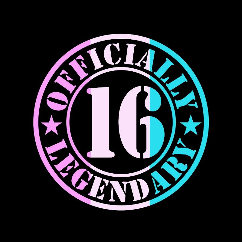16. Geburtstag Junge Mädchen Legende Level 16