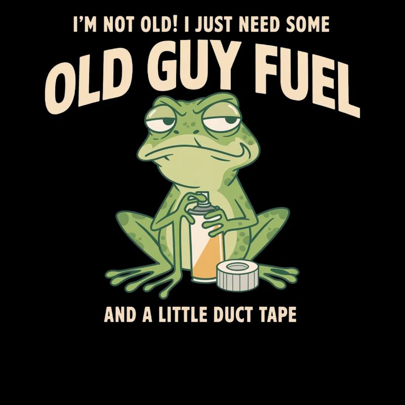 Old Guy Fuel Frog Tee