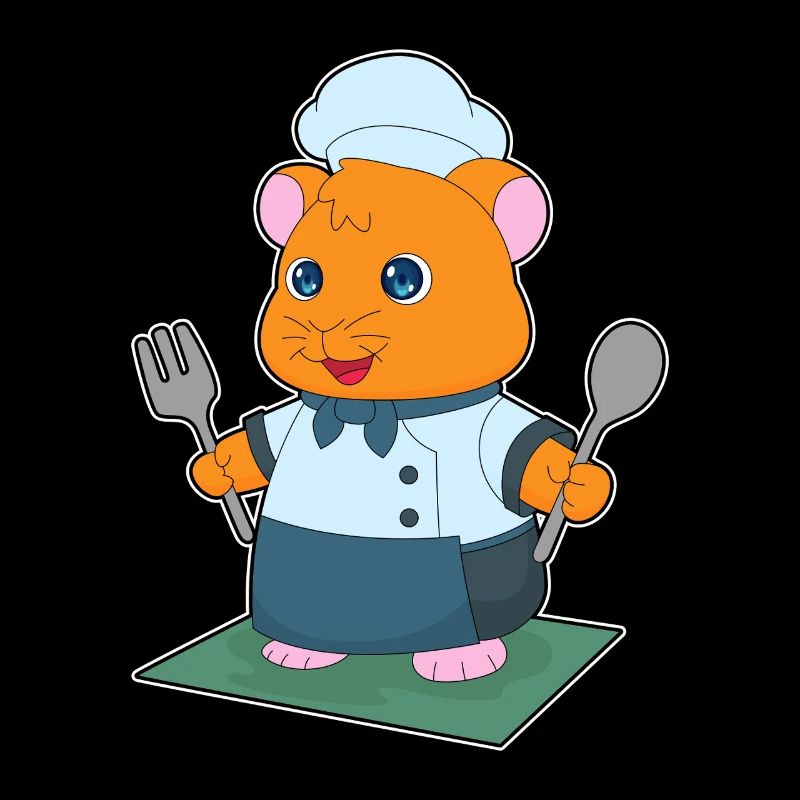 Hamster Besteck Kochen Küche