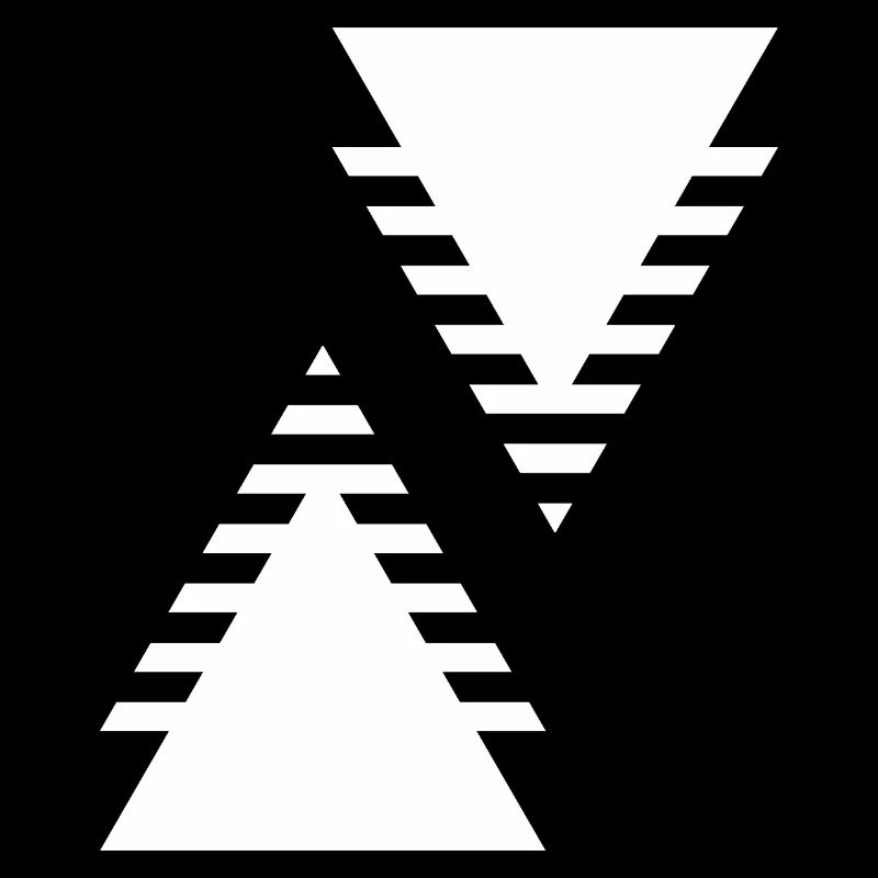 geometric triangles design