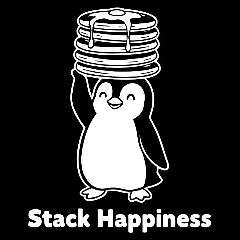 Stack Happiness Pinguin Pfannkuchen