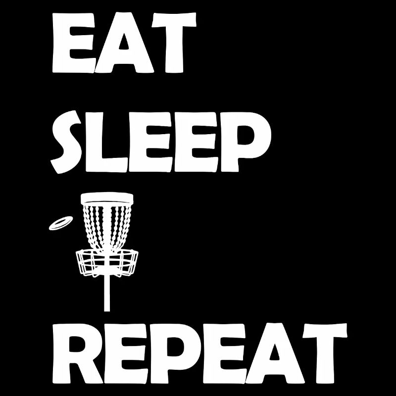 Eat Sleep Disc Golf Repeat Disc Golf Trend Sport
