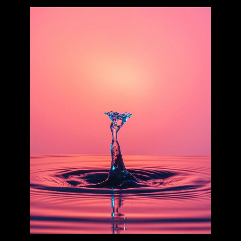 Flüssiger abstrakter Spritzer