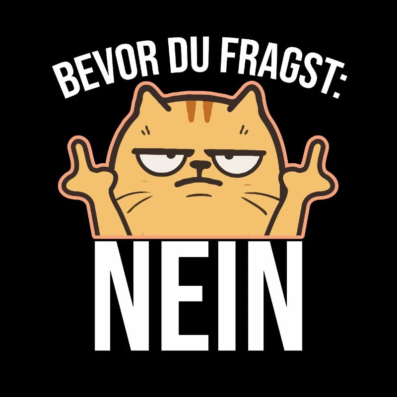 Mittelfinger Katze 