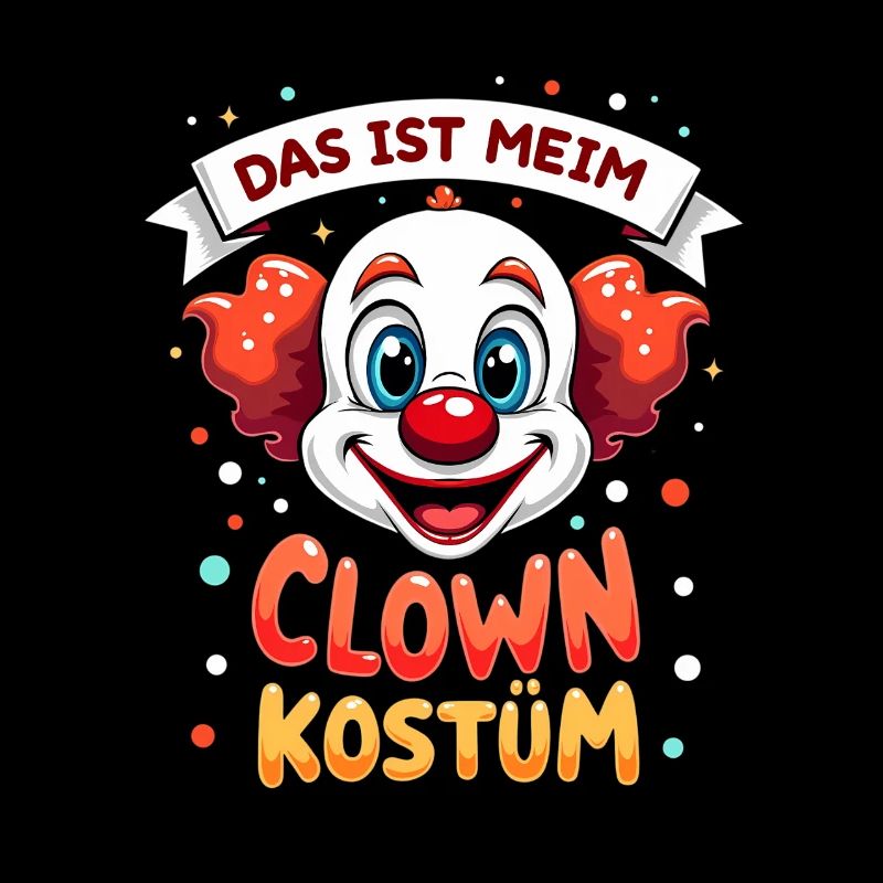 Déguisement de clown de carnaval Carnaval Carnaval