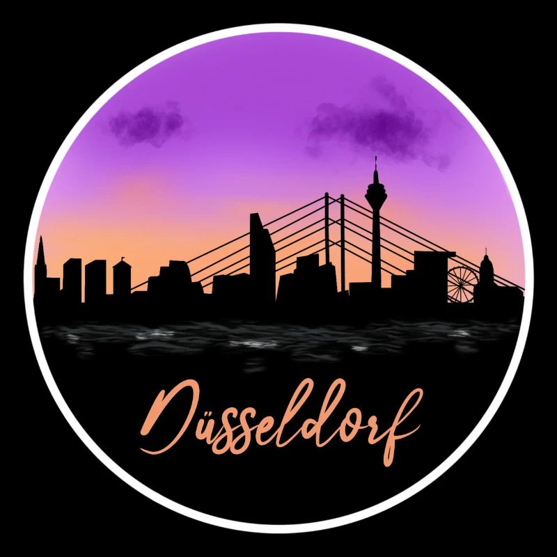 Düsseldorf Fine Skyline