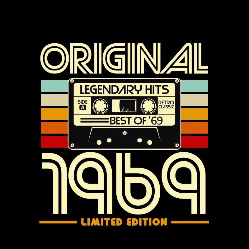 Original 1969 Retro Cassette
