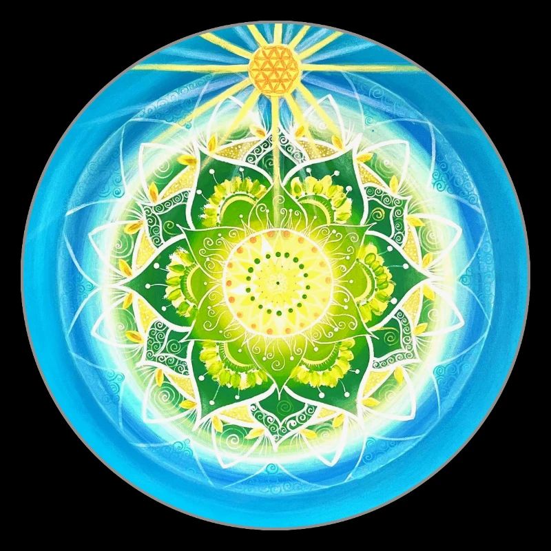 Living light-filled mandala