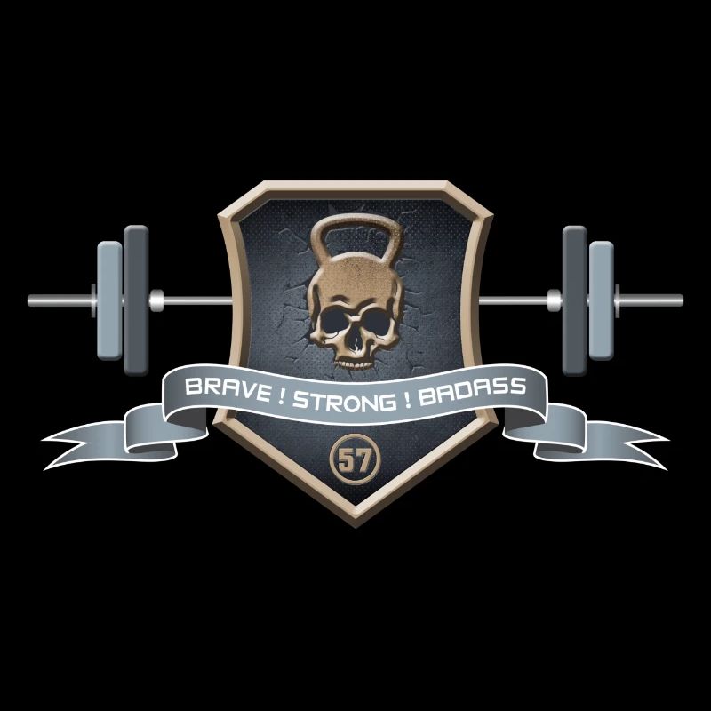 Logo Brave Strong Badass