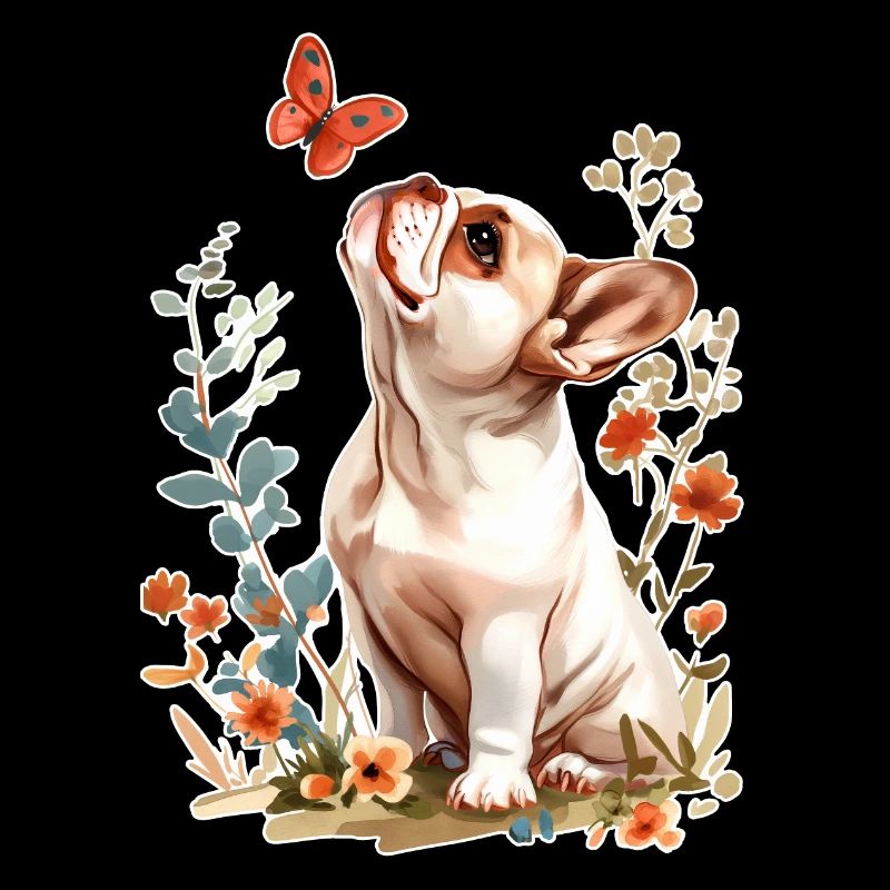 Papillon bouledogue français