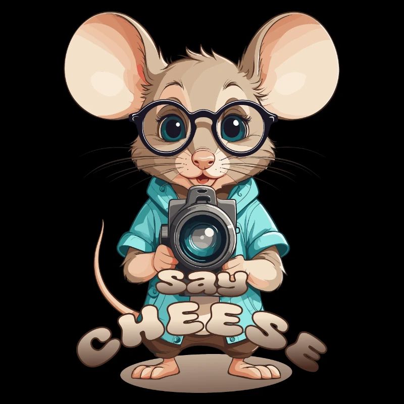 Maus mit Kamera